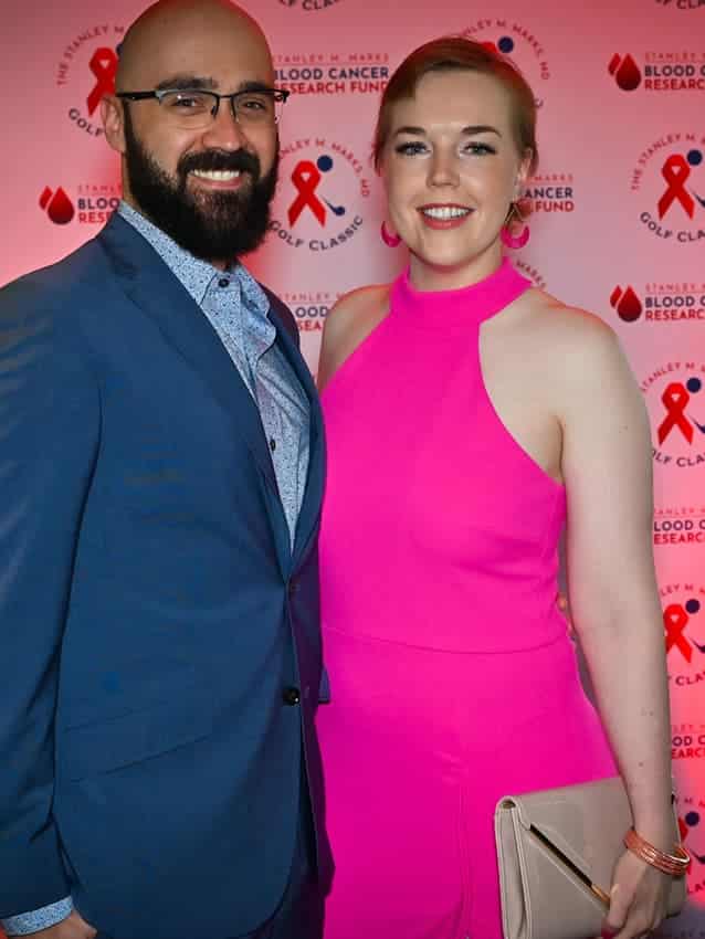 Guest and Abby Hudak at ceremony