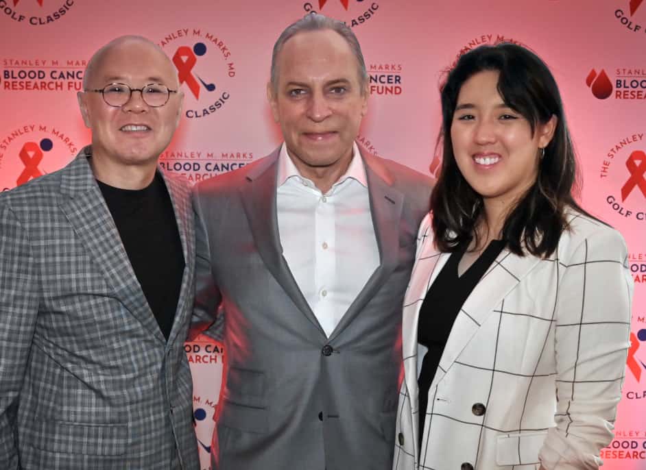 Tom Tang, Stan Marks, and Jane Tang at Annual Dinner 2024
